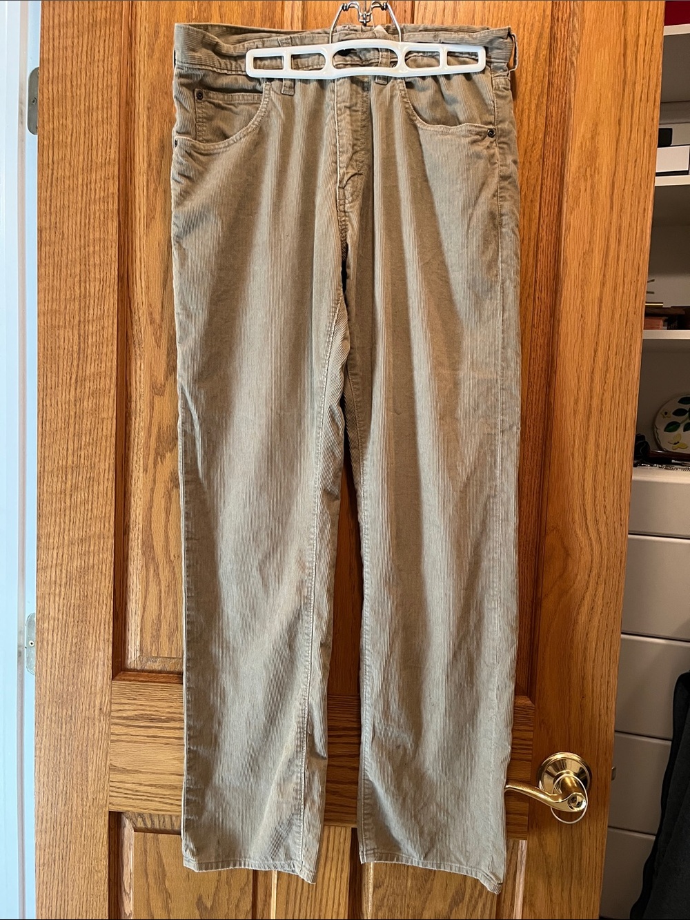 J. Crew Men's Corduroy Pants in Tan NWT.